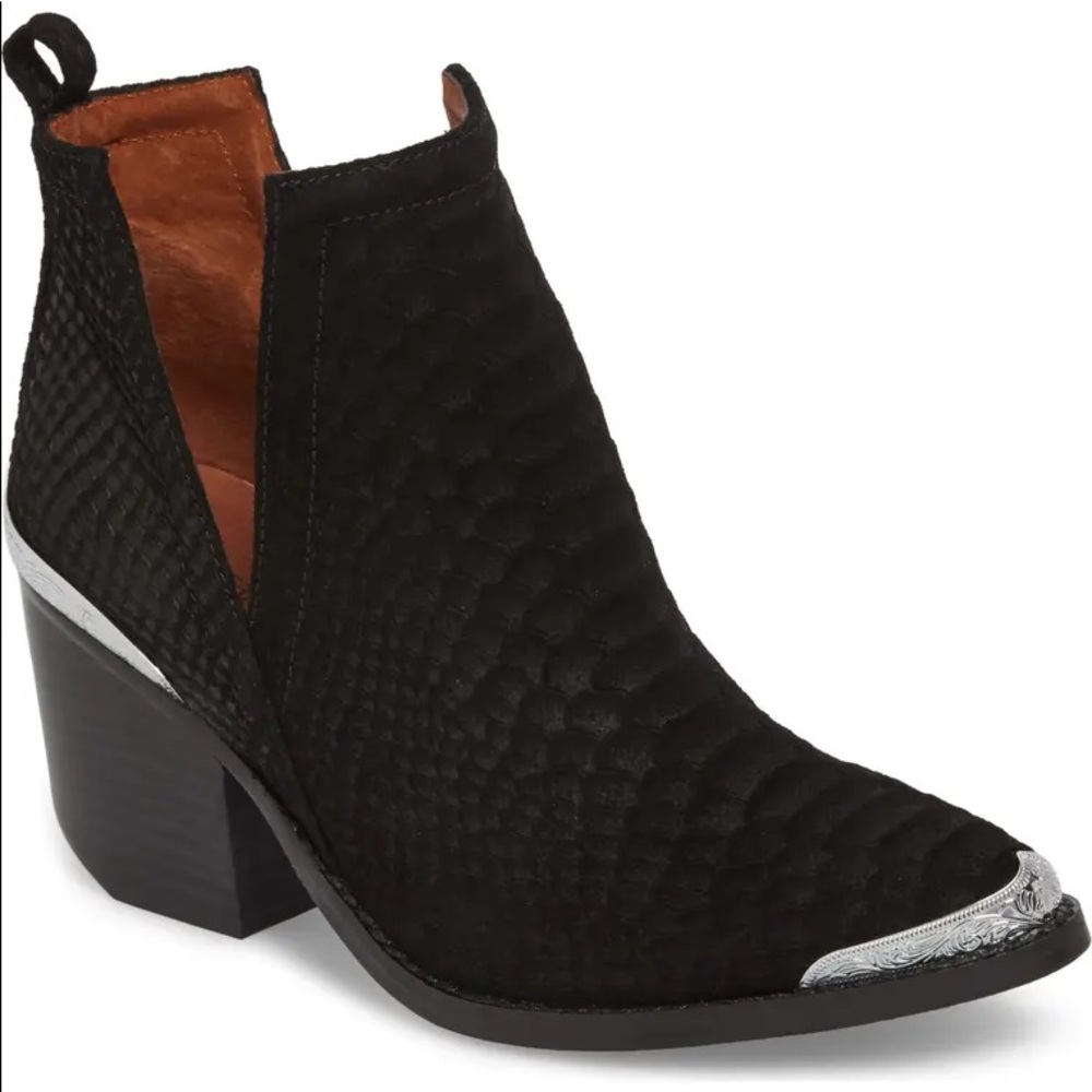Jeffrey Campbell Cromwell Cutout Western Bootie